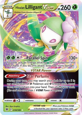 Hisuian Lilligant VSTAR - 18/189 - Astral Radiance